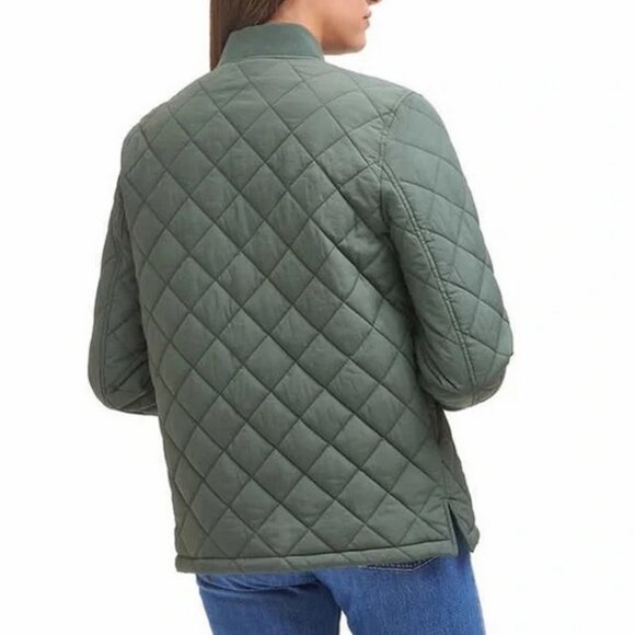 NWT Levi’s Womens' Quilted Jacket Sea Green Size Small - Picture 3 of 4